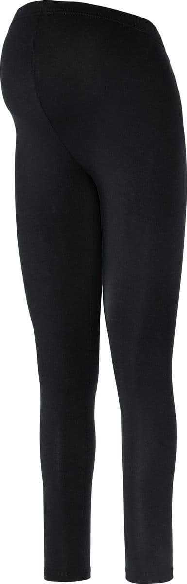 Be Mammy BE-BE20-230-LE Dames Zwangerschapsleggings - Lang - Katoen - Elasthan - Yogabroek - Zwart - XL