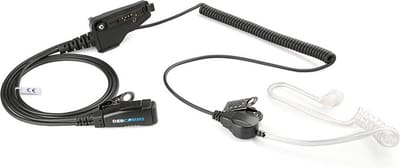 DerComms® Surveillance oortje voor Kenwood NX200, NX300,  TK280, TK380, TK-D200, TK-D300, NX5300