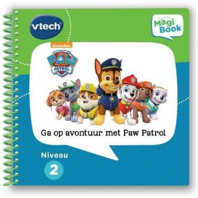 VTech MagiBook Activiteitenboek PAW Patrol - Cadeau - Ga op Avontuur met PAW Patrol - Educatief Speelgoed - Niveau 2 - Cadeau - 3 tot 6 Jaar