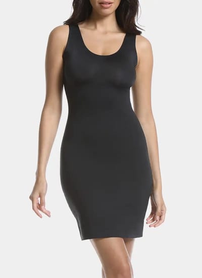 MAGIC Bodyfashion Tone Your Body Tank Dress Dames Corrigerend ondergoed - Black - Maat L