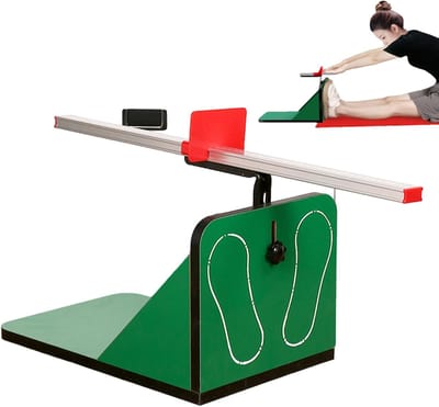 Sit and Reach Box - Flexibiliteitstester Mobiliteitstool - Sportprestaties Verbeteren - Aluminiumlegering Precisieschaal - -20 tot 40 cm - Niet gespecificeerd