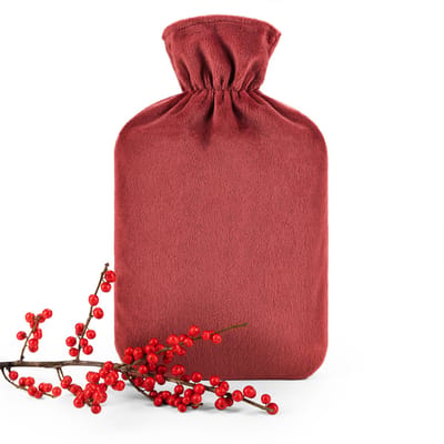 Blumtal Kruik - Warmwaterkuik met Fleece Cover - Roest
