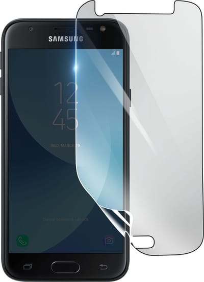 3mk, Geschikt voor Samsung Galaxy J3 2017, Schokbestendige Hydrogel Screenprotector, Transparant