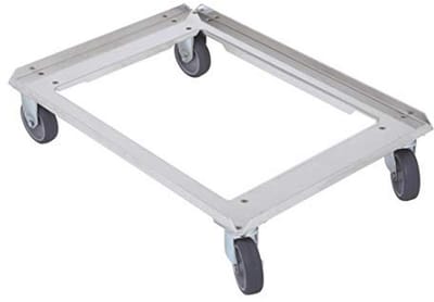 Aluminium chassis voor universele thermobox 69 x 49 x 16 cm, 250 kg laadvermogen voor efficiënt transport