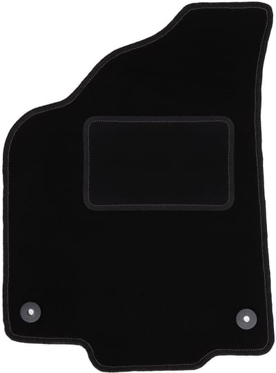 Bestuurdersmat zwart voor: Volkswagen Polo III FL 6N2 hatchback, sedan, classic (1999-2001)