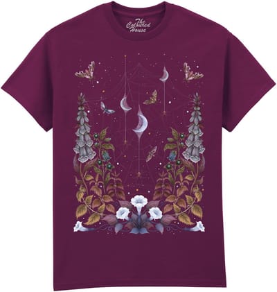 Mot Bloemen Witch Garden The Coloured House T-shirt M