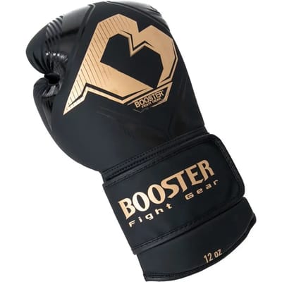 Booster Kickboks Scheenbeschermers Bangkok - Zwart Goud - maat M