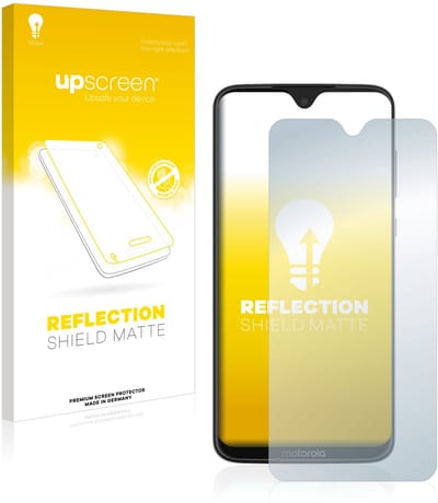 upscreen - Screenprotector voor Motorola Moto G7 Plus / G7 - Folie Beschermfolie anti glare matte