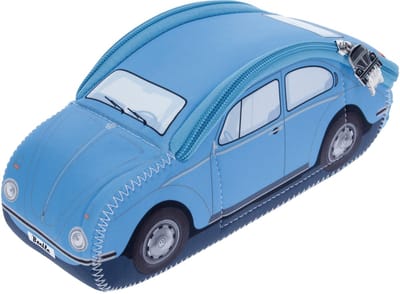 BRISA VW Collection - Volkswagen neopreen universele make-up-, cosmetica-, reisapotheek-tas in Kever-Beetle-design