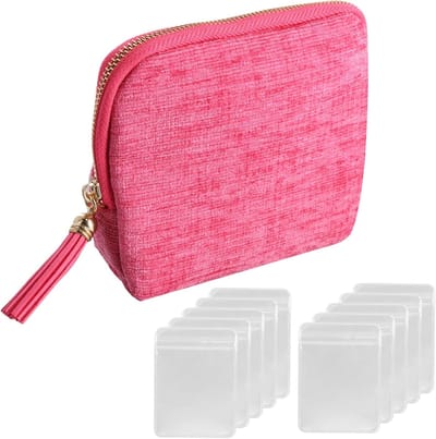 Sieradenopbergdoos met Fringes, Organiser voor Sieraden en Cosmetica, 7 Compartimenten voor Armbanden, Ringen en Oorbellen