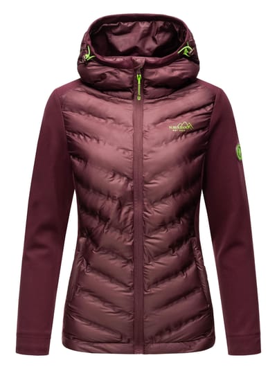 Navahoo Dames Gewatteerde Jas Nimm mich mit – Getailleerd, Stijlvol & Comfortabel met Capuchon