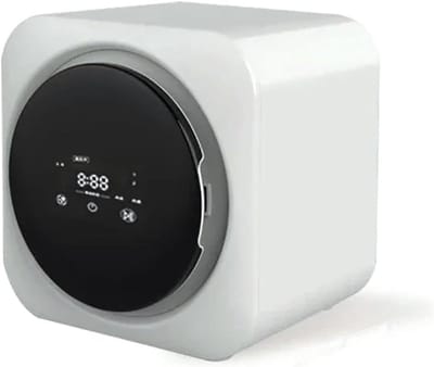 Mini Wasmachine Droger - Compacte Waskoker - Kleine Wasjes - Geïntegreerd Wassen Drogen - 3.5L - Wit