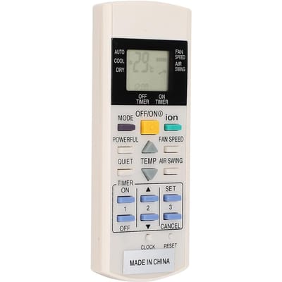 Télécommande de Climatiseur Accessoire de Remplacement pour A75C3299 A75C2600 white
