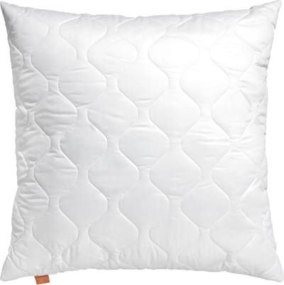 sleepling 80 x 80 cm Hoofdkussen Basic 200 | navulbaar kussen | Made in EU | hoes van katoenmix | wasbaar op 60 graden | wit