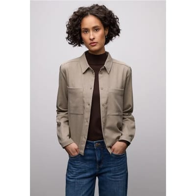 Overhemd blouse met zakken