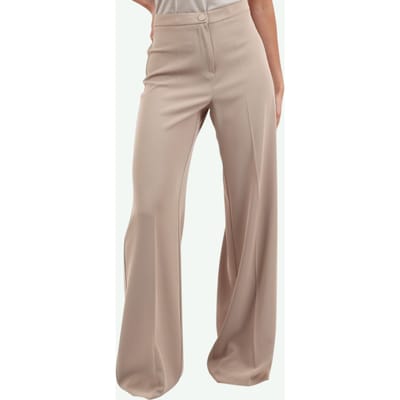damesbroek coltneck beige