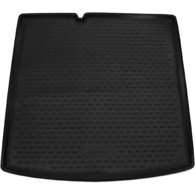 J&J AUTOMOTIVE | Tapis De Coffre Caoutchouc Premium Pour Skoda Fabia 3 Break 2014-2021 noir