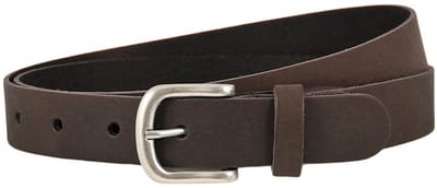 Landley Dames Riem Leer Bruin – Breedte 3 cm – Leren Vrouwen Riem - Lengte totaal 130 cm / Riemmaat 115