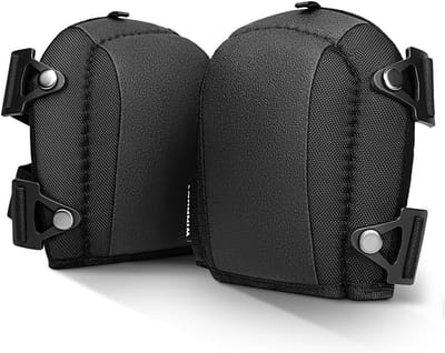 Industriële Kniebeschermers - Beschermende Kussens - Veilig Klussen - Antislip Grip - 1 Paar - Zwart