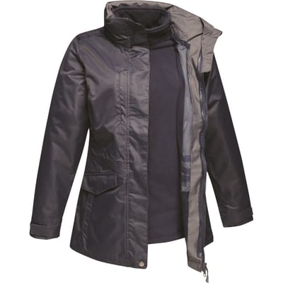 Regatta - Dames Benson III 3-In-1 Jas (Navy)