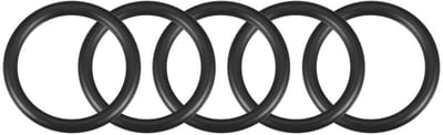 5 Stuks Nitril Rubber O-Ringen, 35mm Buitendiameter, 25mm Binnendiameter, 5mm Breedte - Perfect voor Lekkagepreventie, Sanitair en Auto Reparatie
