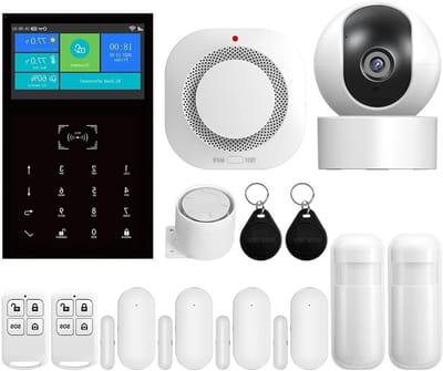 Draadloos Alarmsysteem - Smart Home Beveiliging - Huis Beveiligen - App Remote Monitoring - 43-inch IPS - H