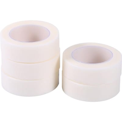 5 Rollen Wimper Oogwimper Individuele Extensions Gereedschap Levering Medisch Plakband white