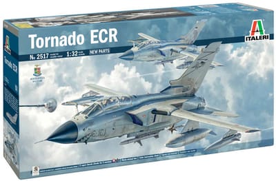 Italeri Modelbouwpakket Vliegtuigen - 2517 Tornado IDS/ECR Plane Plastic - 1:32 - Modelbouw