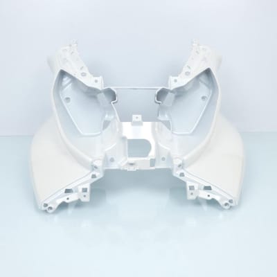 Tablier AV pour scooter Piaggio 125 Mp3 Ibrido 2009 65370400BT Blanc perle 566