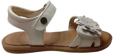 Naturino - Huata - Mt 29 - velcro's bloem lederen sandalen - beige