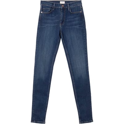 French Connection Rebound Skinny Jean 32 Leg Blue Taglia: 6 | Jeans Slim Fit Outlet | Donna | Blu