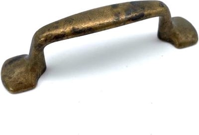 Greep Massief Messing Antiek 98x20mm
