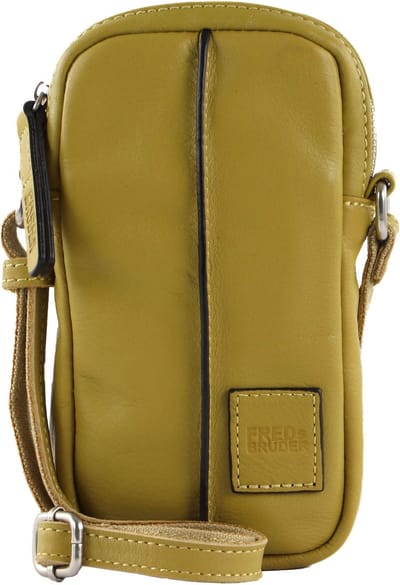FREDsBRUDER Telefoontasje Schoudertas FB Bulky Cellphone Bag Crazy Limo Mosterdgeel