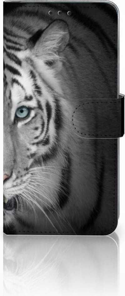 Huawei P30 Pro Telefoonhoesje met Pasjes Tijger