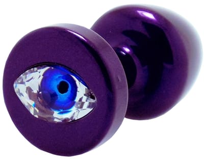 Diogol - Anni R Butt Plug Oog Paars Crystal Paars 25 mm