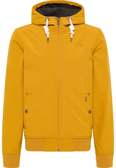 ICEBOUND softshell blouson Heren mosterd