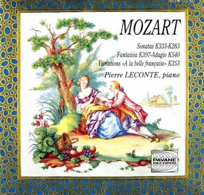 Pierre Leconte - Mozart: Sonatas K.283-332/Fantasia (CD)