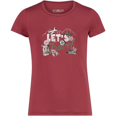 Meisjes T-shirt met bedrukt patroon CMP