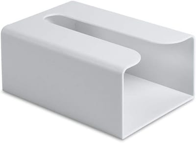KZQ Zelfklevende Wandhouder Voor Tissue En Keukenpapier Grijs Opbergdoos Geschikt Voor Toilet En Onder Keukenkastjes Servettenhouder