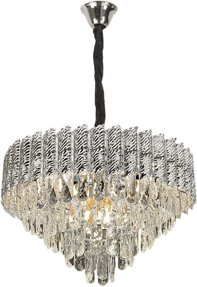 Toolight G055-Cp 50Cm - Hanglamp - Chroom, Grijs - 78X47X33Cm