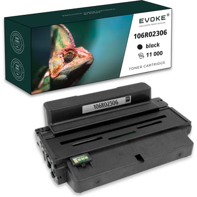 Evoke compatibele toner voor Xerox 106R02306 3320XL Xe3320 Zwart 11000 pagina's Phaser 3320