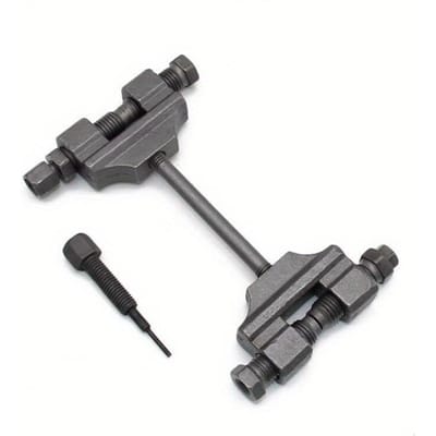 Outil Universel 2MM pour Retirer et Réparer les Rivets de Chaîne de Moto et de VTT, Convient aux Chaînes de Distribution gray