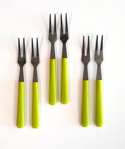Eizook 6 snack dessert cake fruit vorkjes | set van 6