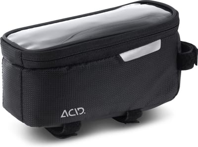 ACID Bovenbuistas Top Tube - 1L - waterbestendig - met regenhoes - zwart