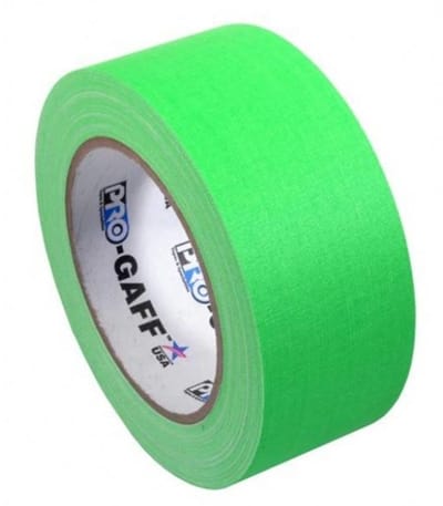 Pro Tapes Pro Gaff Fluor Gaffa Tape 48mm x 22,8m Groen