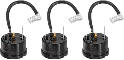 Koelkast Overbelastingsbeveiliging - Compressor Beveiliging - Apparaten Beschermen - Hittebestendig Materiaal - 1/5 pk 150W - Zwart