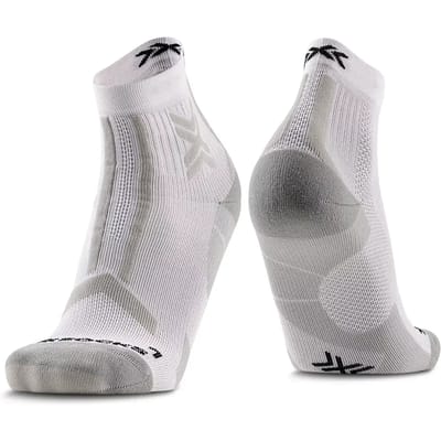 X-Socks Trailrun Discover Ankle Sokken Arctic White/Pearl Grey 45-47