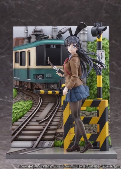 Rascal Does Not Dream of Bunny Girl Senpai PVC Statue Mai Sakurajima Enoden Ver. 29 cm