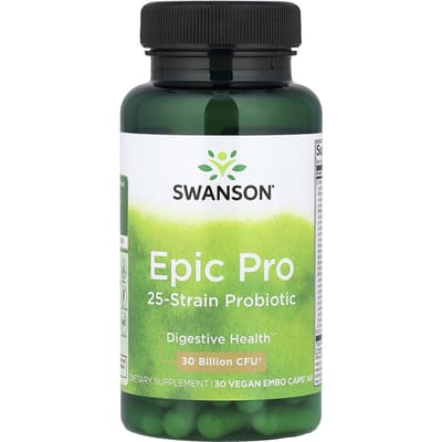 Epic Pro 25 Stammen Probioticum, 30 Miljard KVE, Vegan Embo Caps® 30 Caps