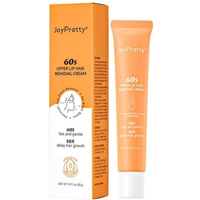 NIEUW Snelle ontharing Ontharingscrème Gezicht Huidverzorging Dames Bovenlip Haar Onderarm Bikini Zachte Remover Wax Gezichtscrèmes oranje